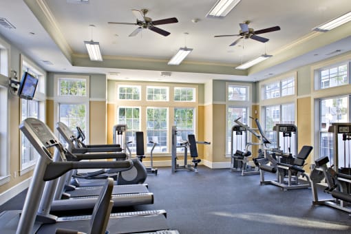 Fitness Center at Huntington Townhomes in Shelton, CT