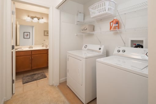 Laundry at Huntington Townhomes in Shelton, CT