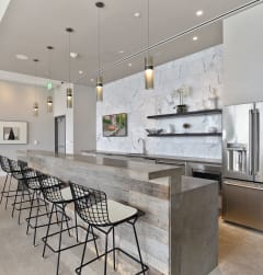 Clubhouse Kitchen Area at 1405 Point, Baltimore, MD, 21231