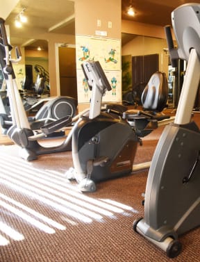 Gym at Graymayre Crossing Apartments in Spokane