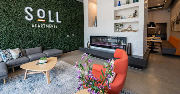 Lobby at Soll, Des Moines, 50312