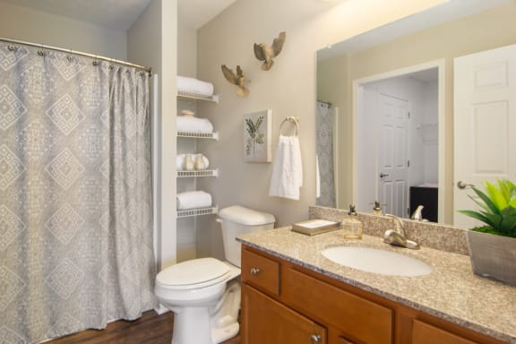 Noblesville Indiana Apartment Rentals Redwood Noblesville Webster Drive Bathroom