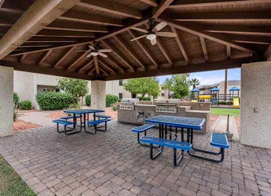 Picnic, Grill, BBQ, Gazebo, Exterior