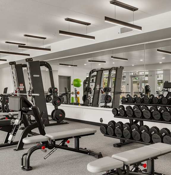 Fitness Center at Lucero Apartments in Phoenix