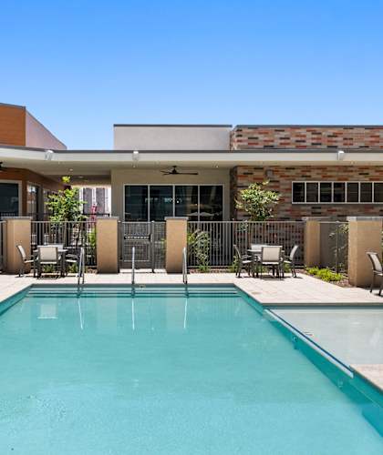 Pool and Lounge Area at Tucson Landing, Arizona, 85714