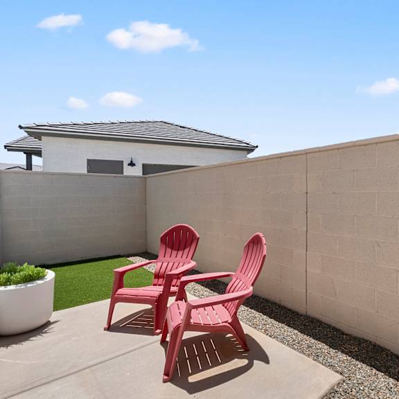 Aerial view of Pique Residences in San Tan Valley Arizona
