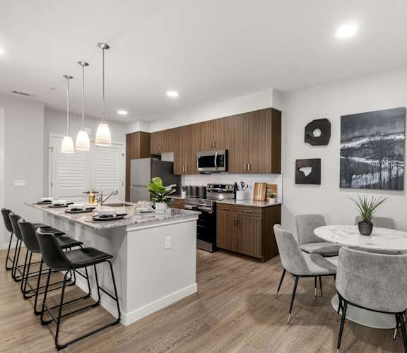 Dining Room and Kitchen at Tucson Landing, Tucson, 85714