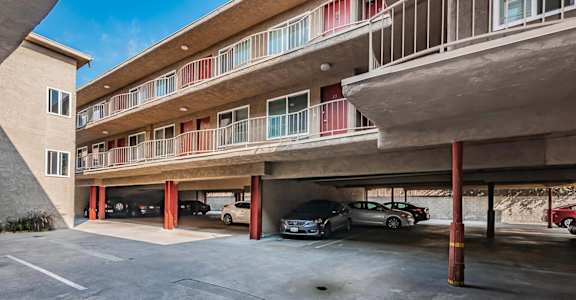 Covered parking at 3824