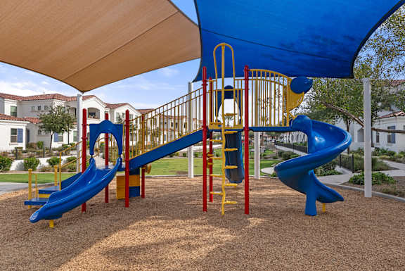 Playground at Bella Victoria Apartments in Mesa Arizona January 2021