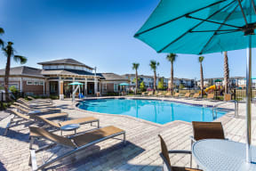 take a dip in our resort style swimming pool