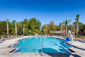 take a dip in our resort style pool