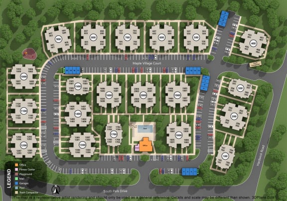 Maple Village_Site Map