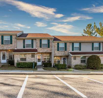 Front exterior at Spring Hill Townhomes