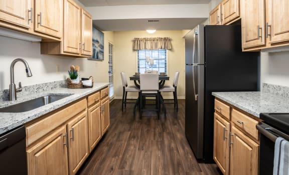 Eat in kitchen at Ivy Hall Apartments*, Towson Maryland