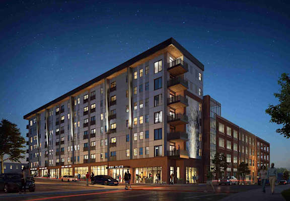 Rendering of NOVI Flats in Concord, North Carolina
