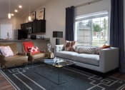Thumbnail 10 of 11 - Brownsburg IN Apartment Rentals Redwood Brownsburg Living Room