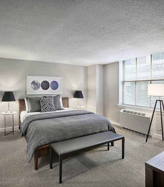 Franklin Residences apartment bedroom