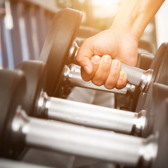 Fitness Center at East Lansing Apartments | MSU Off-Campus Housing with a Gym