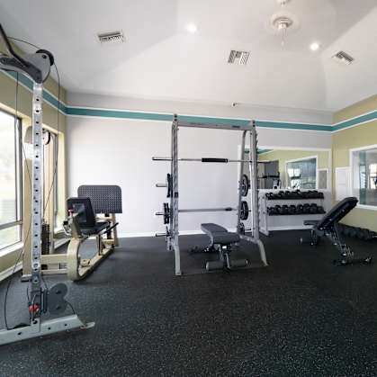 Fitness Center at Stoneridge Apartments in Gainesville, Florida, 32608
