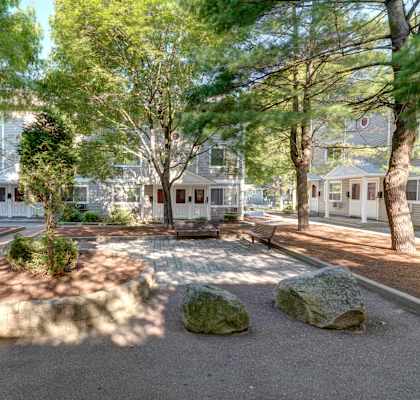 Street Walkway at The Pines, Massachusetts