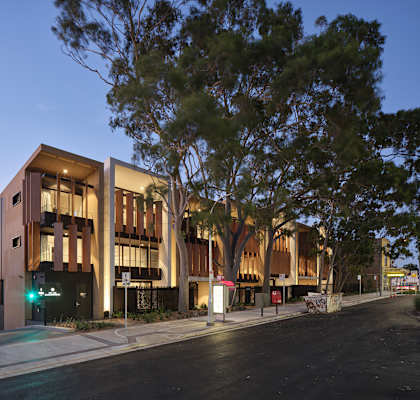 the building in which the apartment is located