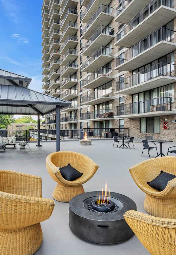 Patio at The Irvine at The Irvine, Philadelphia, PA