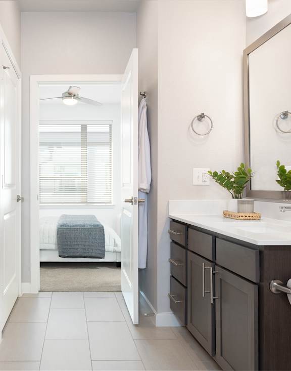 AVE Austin luxury apartment bathroom