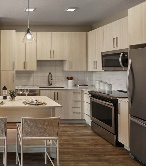 AVE Tampa Riverwalk kitchen