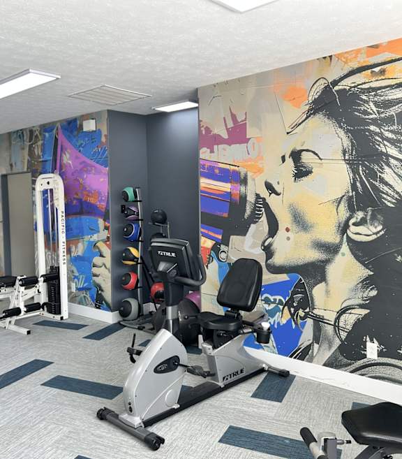 Gym at Fieldstone Apartments, Beavercreek, OH, 45430
