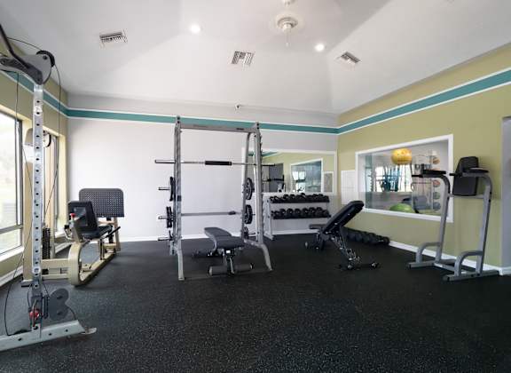 Fitness Center at Stoneridge Apartments in Gainesville, Florida, 32608