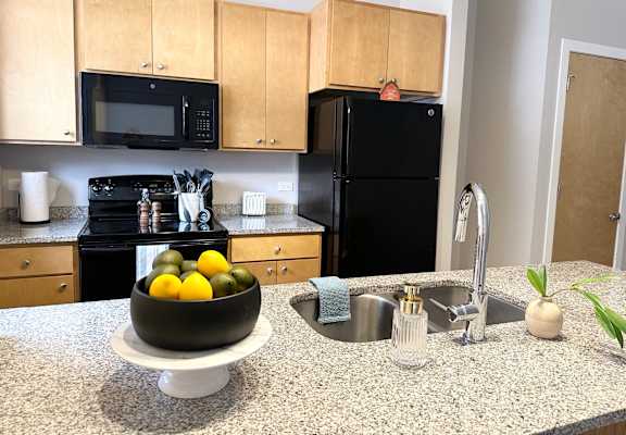 Pioneer Endicott Apartments Kitchen, St Paul
