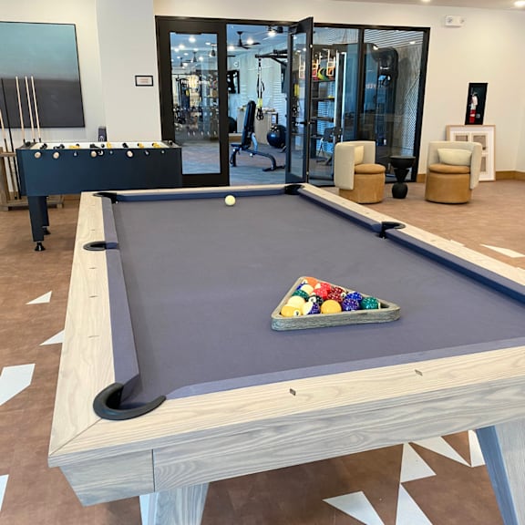 Resident Clubhouse at Vista at Brighton Apartments in Brighton, Michigan 