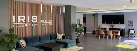 Lobby Lounge at Iris Luxury Apartments, Tennessee, 38105