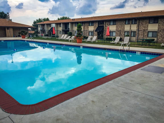 Carriage Park Apartments Pool Side
