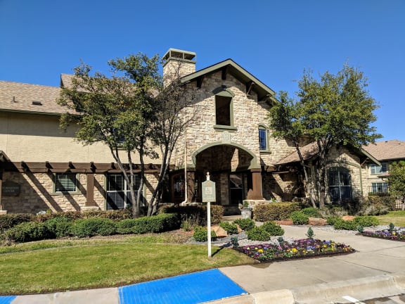 Clubhouse Exterior at Stone Lake, Texas