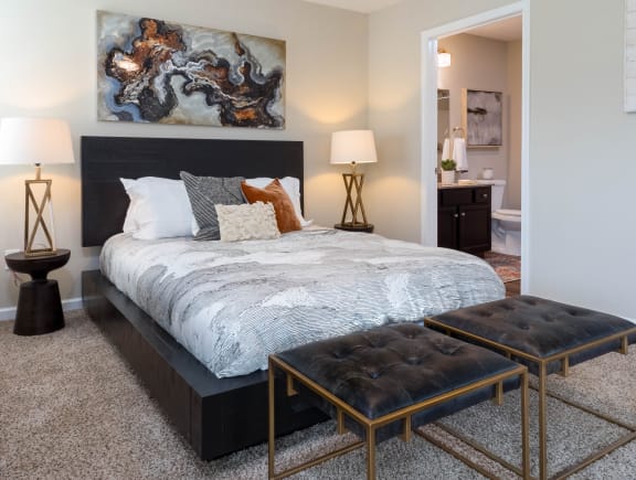 Brownsburg IN Apartment Rentals Redwood Brownsburg Master Bedroom