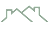A graphic of a mountain range is displayed in a dark background.