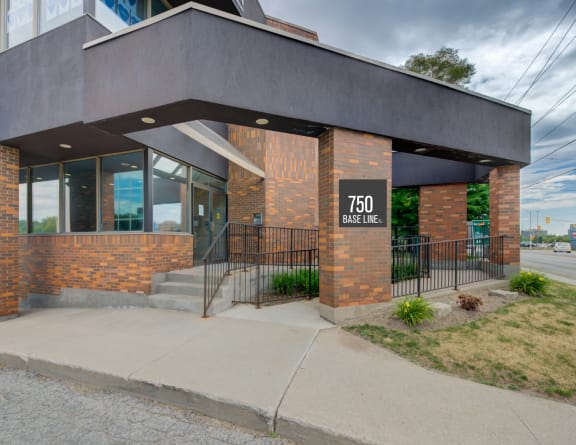 an image of the front of a lawson building
