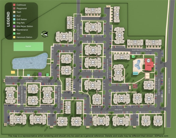 Sullivan Square_Site Map 2D