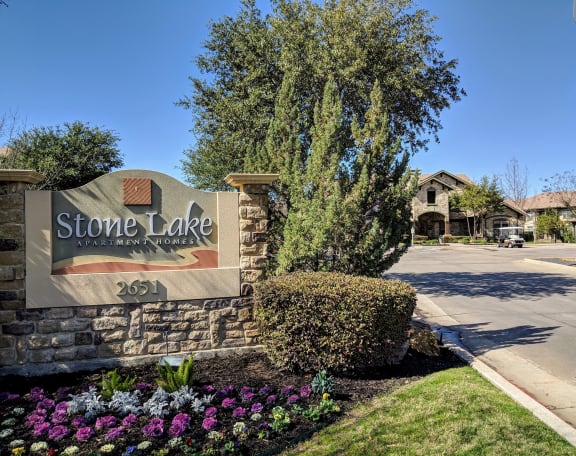 Property Signage at Stone Lake, Texas, 75050