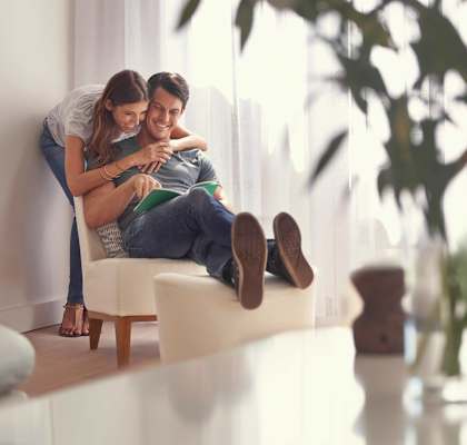 Couple Hugging at Playa Apartments, Key Largo, FL, 33037