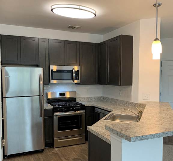 Kitchen Appliances at The Apartments at Cambridge Court, Rosedale, MD, 21237