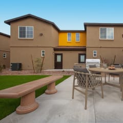 BBQ grills at San Vicente Townhomes in Phoenix AZ