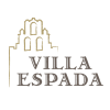 a logo for the villa escapist at Villa Espada Apartments, San Antonio, Texas