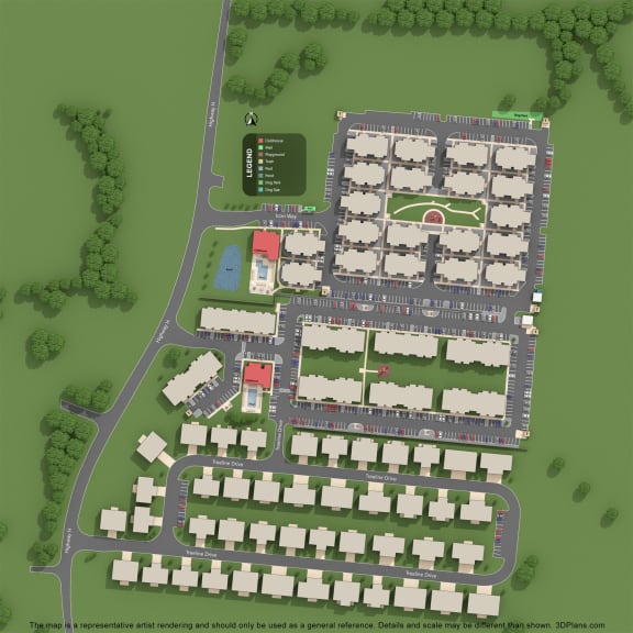 The Avery_Site Map