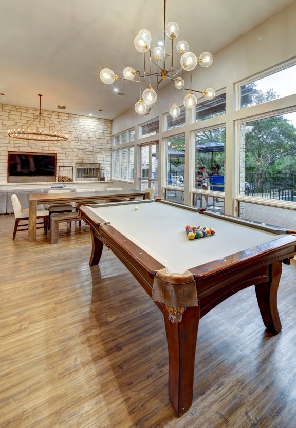 Retreat at Barton Creek Apartments Pool Area and Lounge Chairs