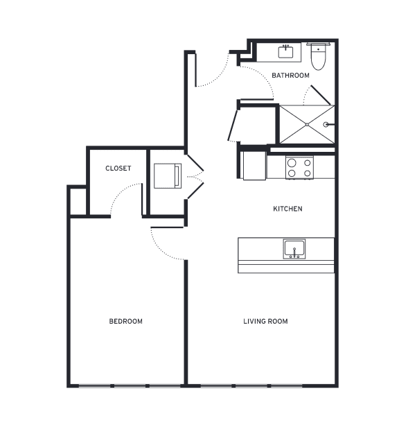 One Bedroom B