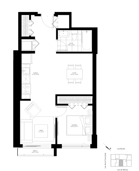 a black and white floor plan of a house