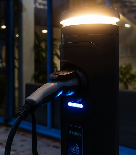 Charging station at Brickside Heights, Millcreek, UT, 84106