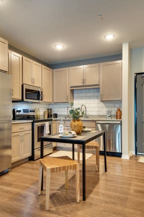Sleek Interior Finishes at TRIO @ southbridge, Shakopee, Minnesota